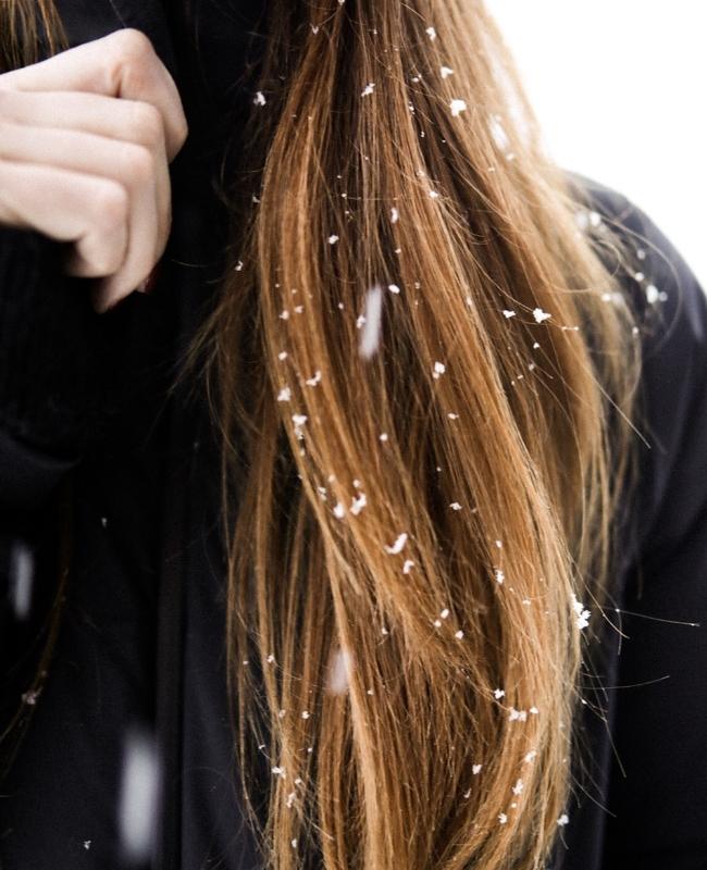 pielęgnacja włosów zimą